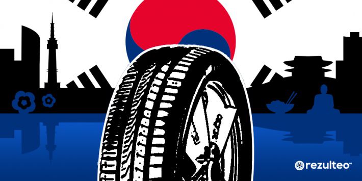 Le principali marche di pneumatici della Corea del Sud.